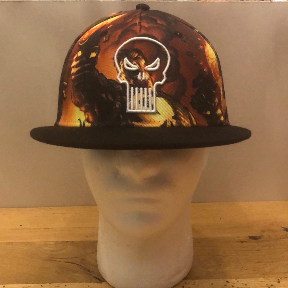 Authentic Marvel Punisher Graphic SnapBack Hat